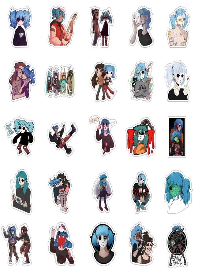 YEESACG 64pcs Suspense Thriller Adventure Games Sticker, Aesthetic Vinyl Waterproof Stickers for Water Bottle,Skateboard,Laptop,Phone,Journaling,Scrapbooking Decals for Party Supply - Image 2